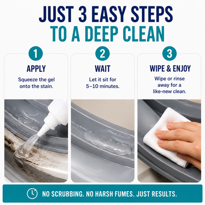 BubClean Mold & Grime Remover Gel