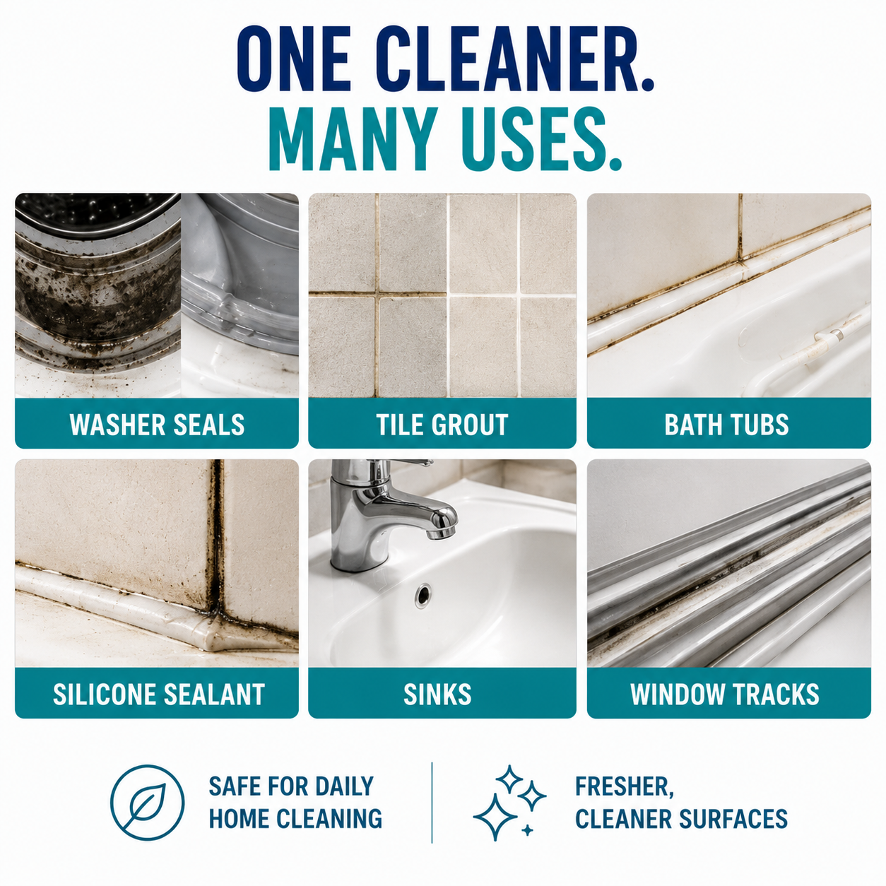 BubClean Mold & Grime Remover Gel