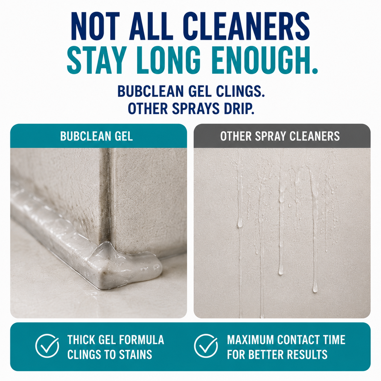 BubClean Mold & Grime Remover Gel