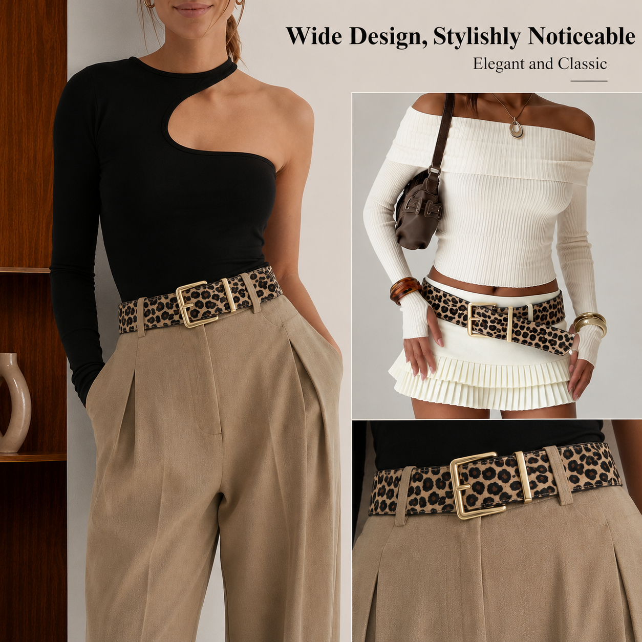NOVELA Snatched Waist Chunky Belt
